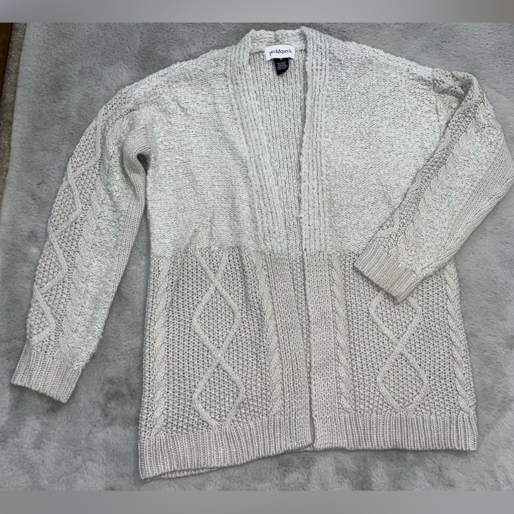 🐑Peck & Peck Women's Gray Sweater